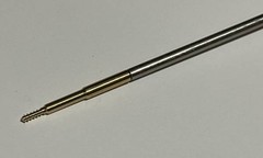 VFG #361324 Rifle 4.5mm 1-Piece Stainless Steel Ball Bearing Cleaning rod 740MM