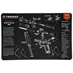 Smith & Wesson S&W M&P – 3mm Soft Mouse Pad Mat – 11 x 17 inch – BONUS TOWEL