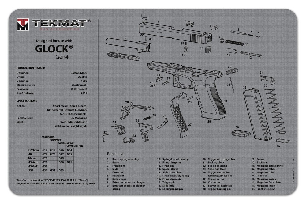TEK-R17-GLOCK-G4-GY