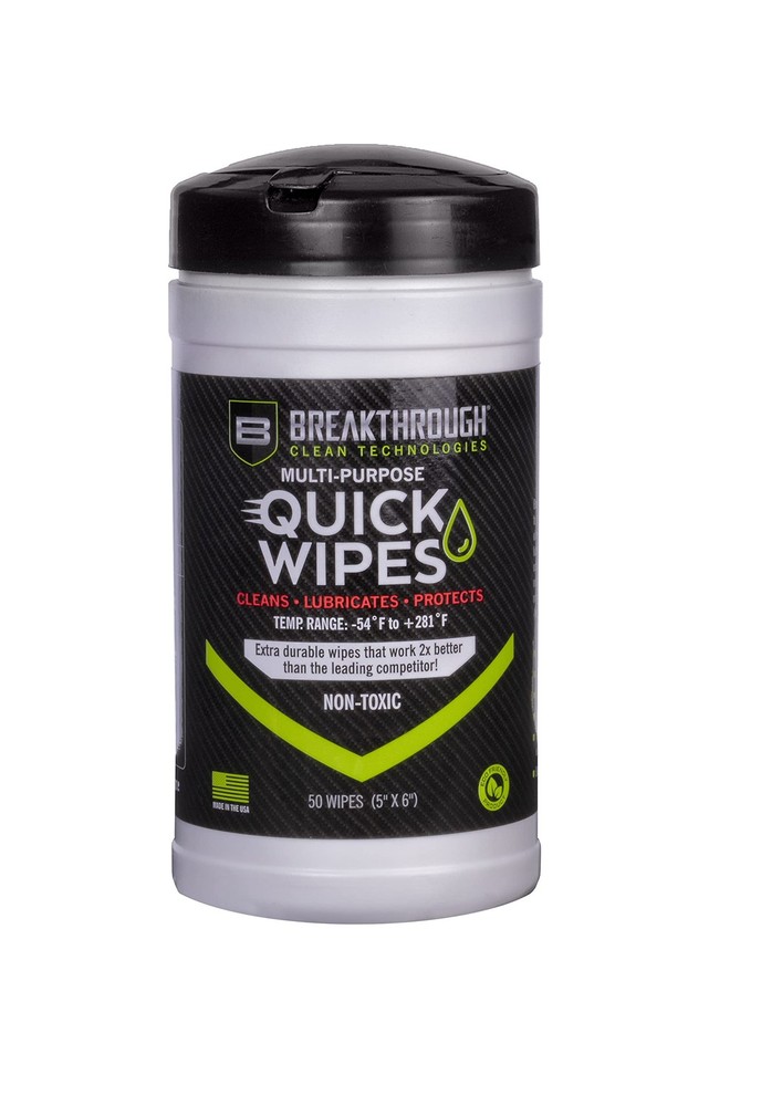 Breakthrough Clean Technologies Multi-Purpose CLP Quick , 5″ x 6″, 50-Pack Ca…