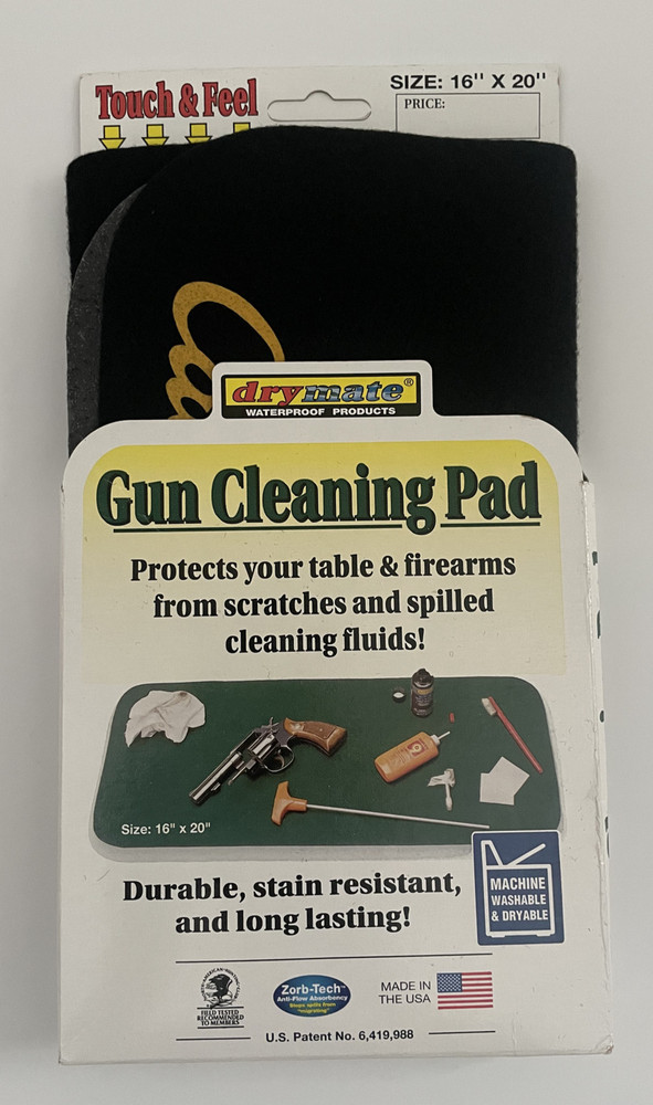 Cabela’s Gun Cleaning Mat Pistol Firearm Pad Felt 16×20 Green USA Made