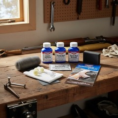Perma Blue Liquid Gun Blue Finishing All-Inclusive Easy-To-Use Kit for Gun Clean
