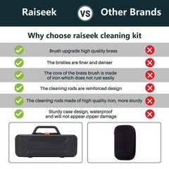 Gun Cleaning Kit Elite Version for 5.56 Cleaning Kit .22 Rifle Gun Cleaning K…
