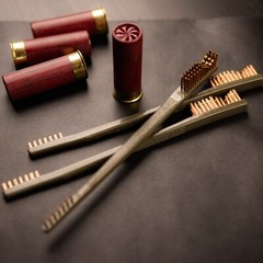 All Purpose Bronze Bristled Gun Cleaning Receiver Brushes – 3 Pack