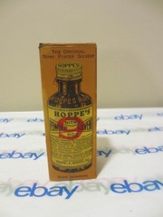 Vintage HOPPE’S No. 9 Gun Bore Nitro Cleaning Solvent ORIGINAL BOX and Papers!