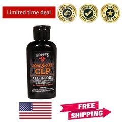 Hoppe’s 2 oz CLP Formula – Effective Firearm Cleaner & Lubricant with Applicator