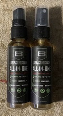 New 2 Bottles 2oz Breakthrough All-In-One Cleaner Lubricant Military Grade