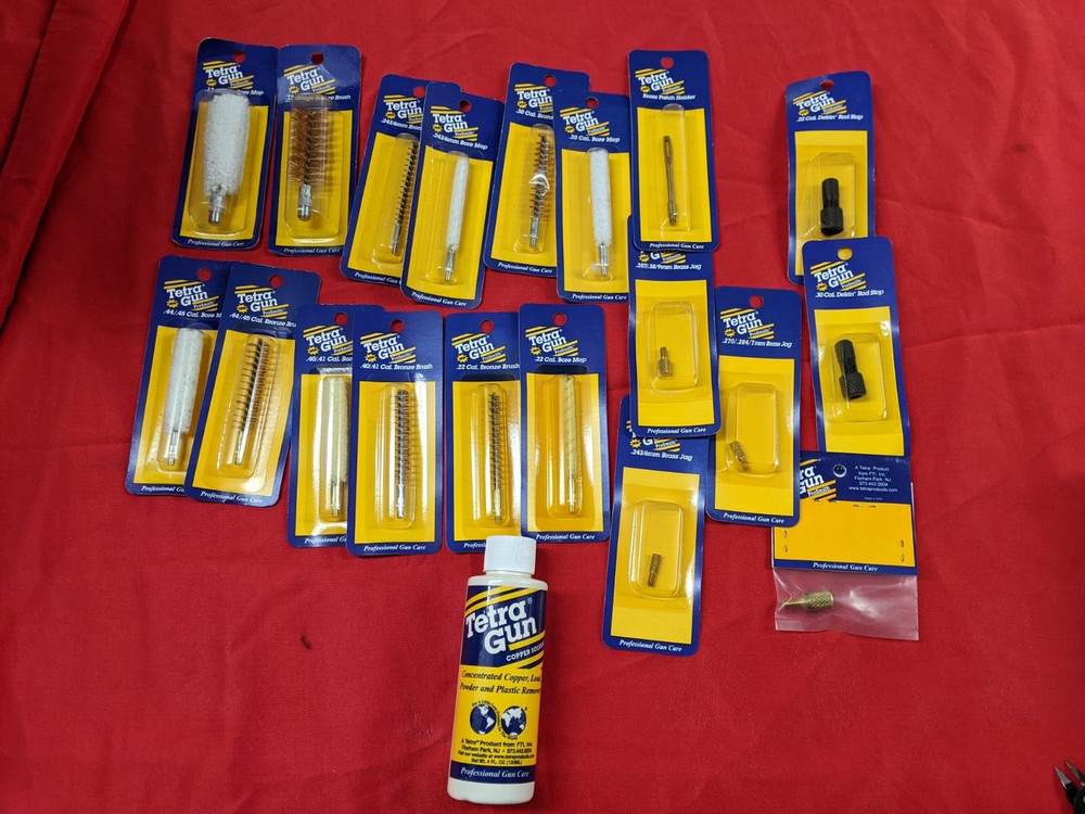 Tetra gun cleaning lot of brushes an etc