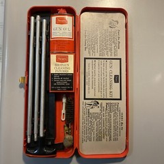 Vintage Sears Roebuck & Co. Gun Cleaning Kit #6-20221 For 12-16 Ga. Shotguns
