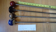 4 Loading / Range / Bench Rifle Steel Cleaning Rods Set E, Muzzleloader