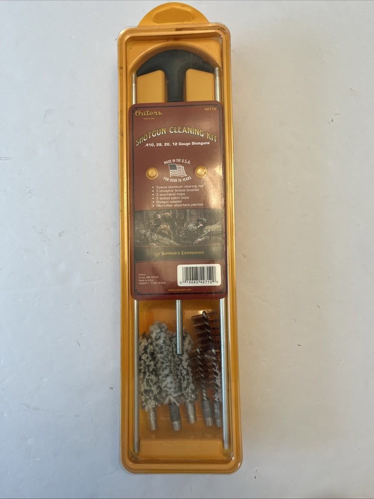 NEW (Never Opened) Outers Shotgun Cleaning Kit #42712 Made In USA