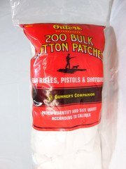 Outers Bulk Universal Gun Cleaning Patches All Sizes 200 Per pack 42380