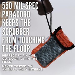 Duke Cannon Tactical Scrubber Soap Pouch – U.S. Military-Grade, Coarse and So…