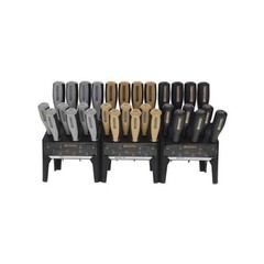 Wheeler 4002882 Hex Torx Screwdriver Set 30 Pc Benchtop Organizer Steel Black