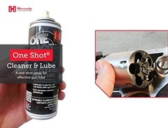 Hornady 99901 One Shot Gun Cleaner Aerosol Spray with DynaGlide Plus (10 fl oz