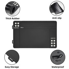 Pistol Gun Cleaning Mat, Premium Gun Cleaning Pad with Organizer Parts Tray, …