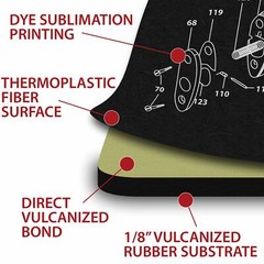 GUN CLEANING Mat Waterproof Scratch & Fade Proof Cleaning Cloth PRESIDENT TRUMP