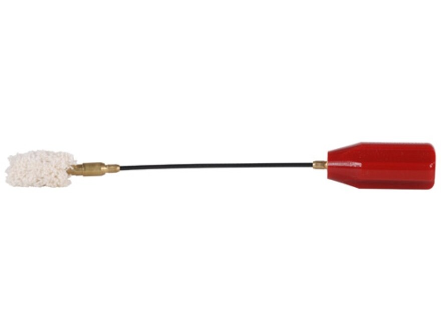 Dewey 6″ Flexible Shotgun Chamber Cleaning Rod and 2 Mops 5-16″-27 Threads Brass