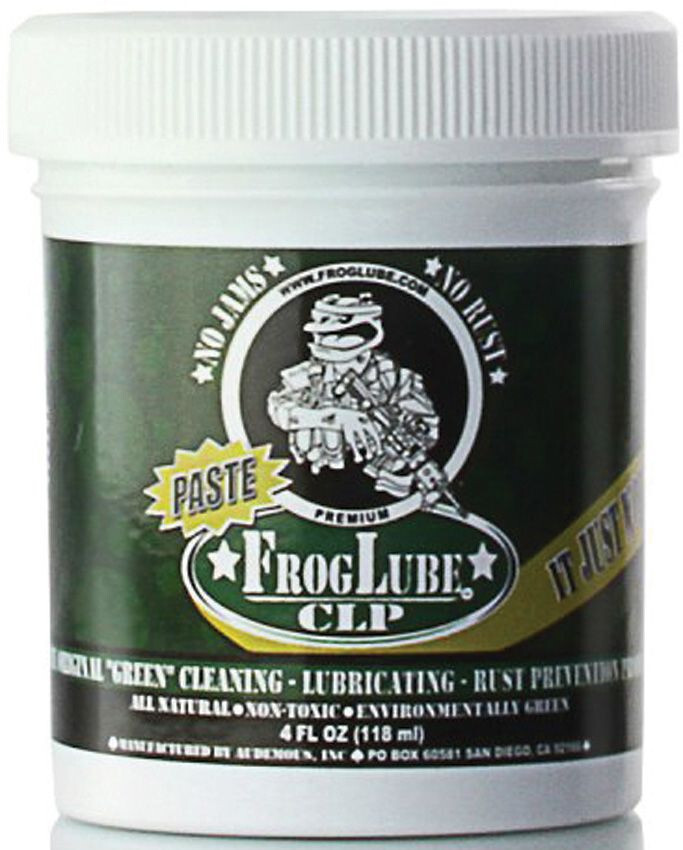 FrogLube CLP Paste 4 oz jar Cleaning Lubricating Rust Prevention Natural 14696