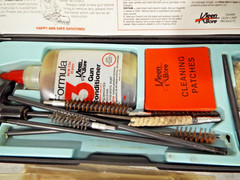 3 Various Kleen Bore Gun Cleaning Kits K208, UK213 & ? Plus Misc Items