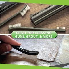 10-Piece Double-Ended Gun Cleaning Brush Set, Gun Cleaning Supplies Kit, 7-inch