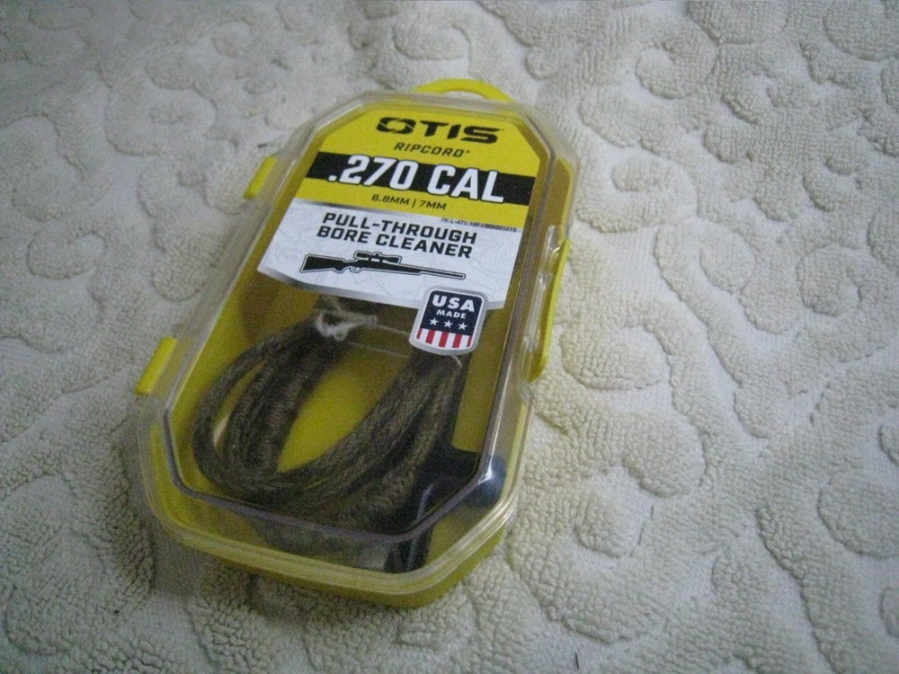 Otis Ripcord Bore Cleaner .270 Winchester/6.8mm /7mm Pull Through new USA MADE