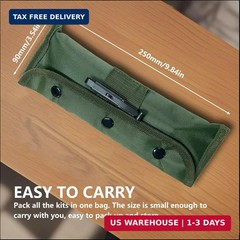 Gun Cleaning Kit Universal for Guns, Rifle Pistol Shotgun Handgun Cleaning Kit U