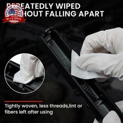 2 Inch Cotton Gun Cleaning Patches Lint-Free Multi-Caliber for Firearm Maintenan