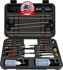Kit universal para limpieza de pistola para todos los calibres de rifle limpieza