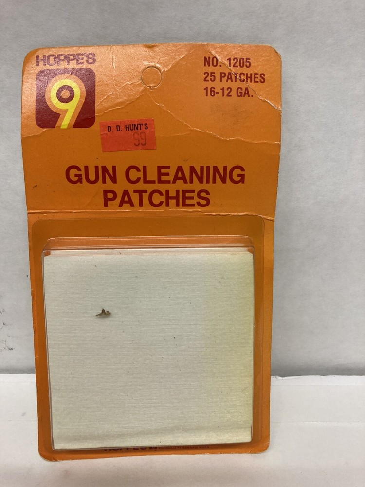 Hoppes Cleaning Patches 16/12 Gauge