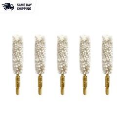 .50 Cal Bore Mop Brushes 5-Pack – Cleaning for Optimal Performance