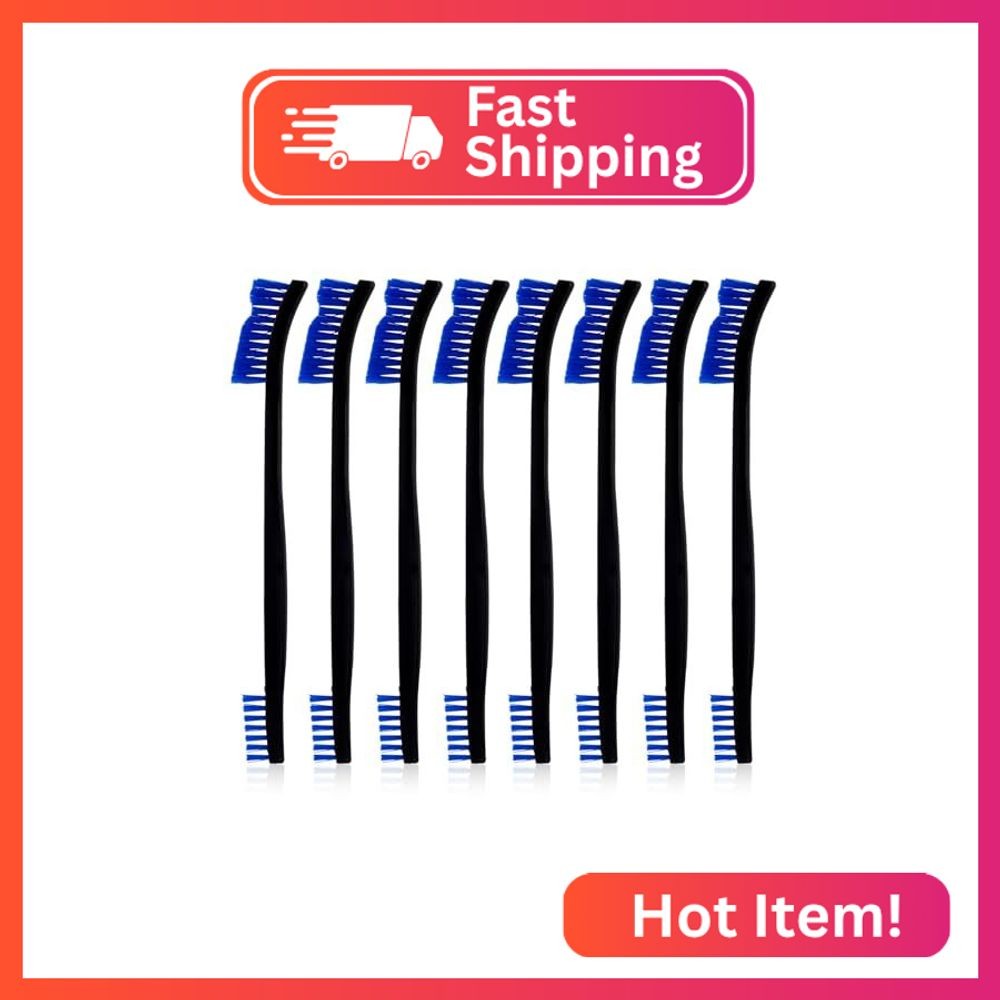 4pcs Double Ended Nylon Gun Cleaning Brushes, Small Cleaner Brush Set Multifunct