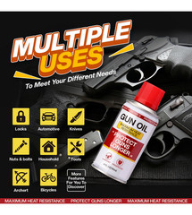 SUSOIER Gun Oil Cleaner Lubricant 4FL OZ Bottle Clp – 2PCS