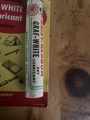 Daisy Heddon Graf-White Dry Lubricant Original Packaging Handy Dispenser Tube