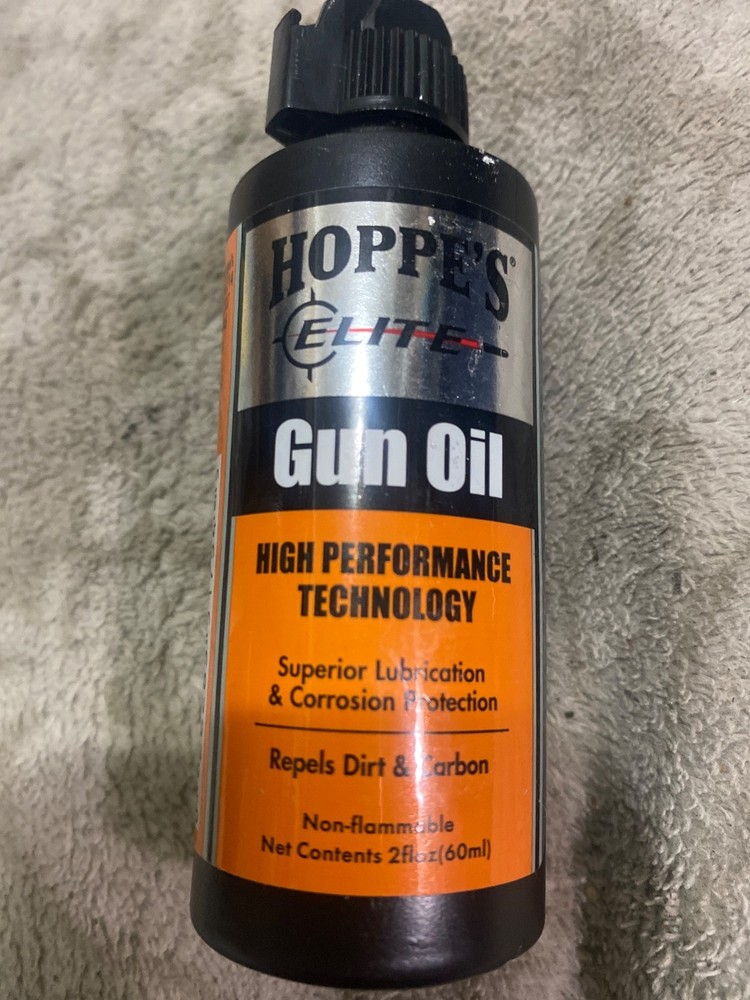 Hoppe’s elite gun oil 2oz high performance technology