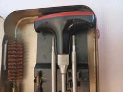 SEARS AND ROEBUCK NO 2143 VINTAGE GUN CLEANING KIT 22 CAL # ⁶ 20251