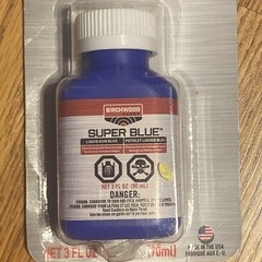 Birchwood Casey SUPER BLUE Liquid Gun Blue FOR BLUEING POLISHED HARDENED STEELS