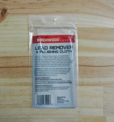 Birchwood Casey Lead Remover and Polishing Cloth; 6″ x 9″; 1 Cloth; 31002