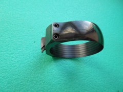 Orig. Vintage EAW Suhler CLAW FRONT Ring f. Scope w. 50/52mm Objective H: 5mm