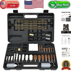 Universal Gun Cleaning Kit: Complete Set for Pistols & Shotguns, 1 Size Fits All