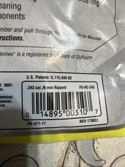 Otis Technology FG-RC-243 Heat Resistant Bore Rope .243 cal 6.5mm