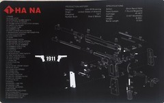 1911 gun cleaning mat (US Seller)