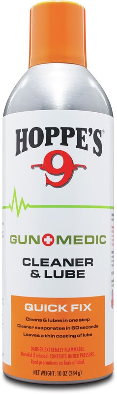 Hoppes Gun Medic All-in-One Cleaner / Lube 10 Oz Yellow – GM2