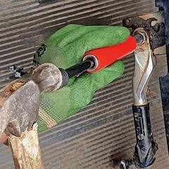 Grease Fitting Cleaning Tool, Grease Zerk Cleaner, Zerk Fitting Cleaning red