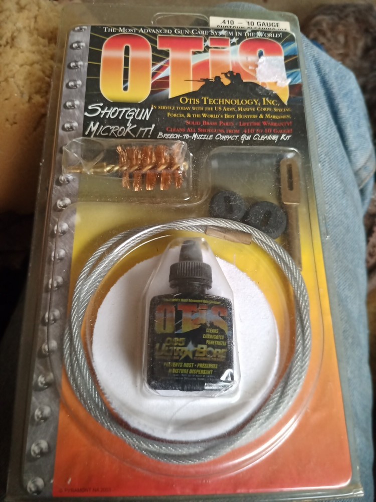 Otis Technology Inc .410 10 Gauge Shotgun Cleaning Kit NOS New Old Stock Prepper