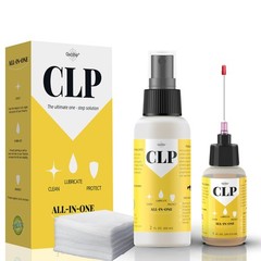 Gun Oil 2 oz & 1 oz Needle Oiler Gun Lubricant, Multi-Purpose Gun Cleaning Kit
