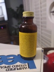 Vintage HOPPE’S NO.9 Powder Solvent Gun/Rifle Cleaning 2oz Bottle About 30% full