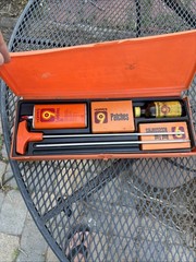 Vintage Field Universal Gun Cleaning Kit Hoppe’s No. 9 Solvent & More.