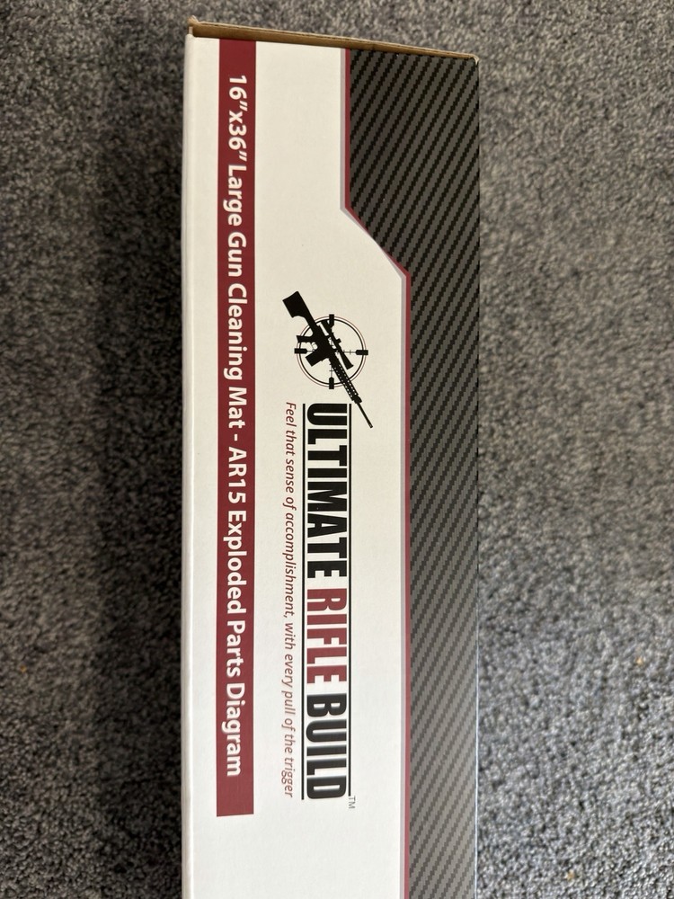 Ultimate Rifle Build 16×36 AR15 Gun Cleaning Mat Exploded Parts Diagram New