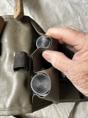 Post War Swiss Military Boot Shine & Maintenance Kit Incomplete Army green 1978